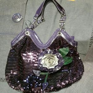 Sharif Sequin Handbag